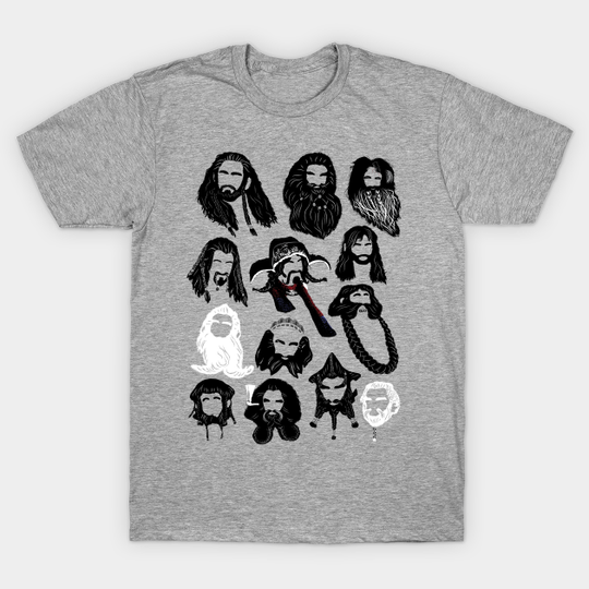 Discover In the Company of Dwarves - The Hobbit - T-Shirt