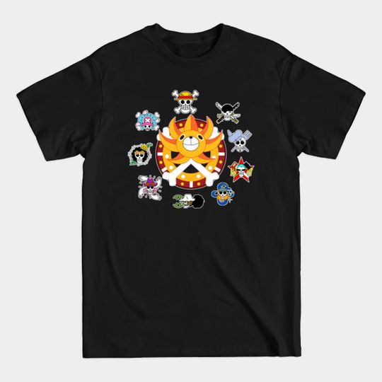 Discover One piece- The Strawhat Pirates - One Piece - T-Shirt