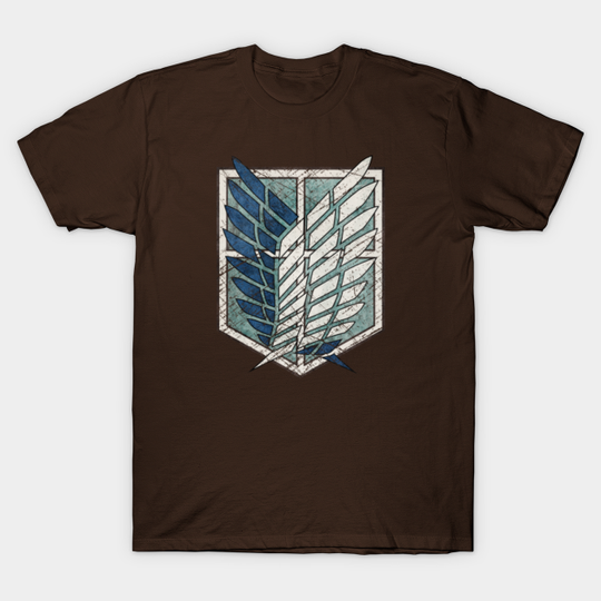 Discover Ultra-Vintage wings of Freedom emblem V01 - Attack On Titan - T-Shirt
