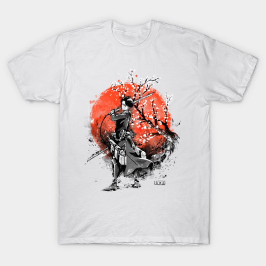 Discover Ink Levi - Attack On Titan - T-Shirt