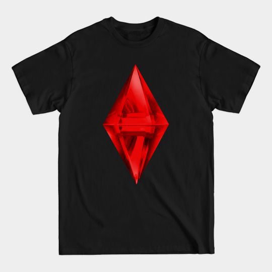 Discover Sims red Plumbob Diamond - Sims - T-Shirt