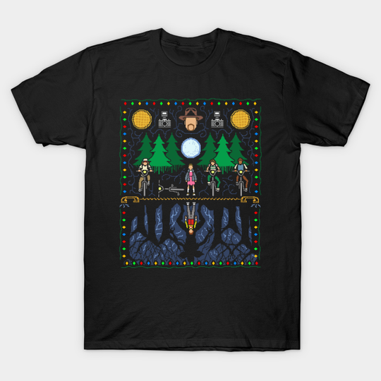 Discover Upside Down Ugly Christmas Sweater - Upside Down - T-Shirt