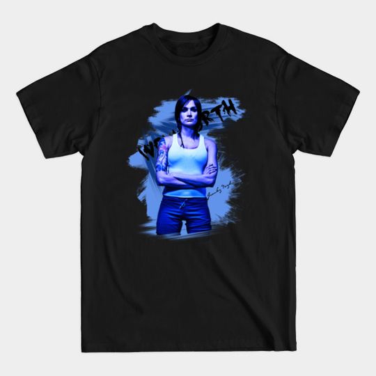 Discover franky doyle-blue poster style - Tv Series - T-Shirt