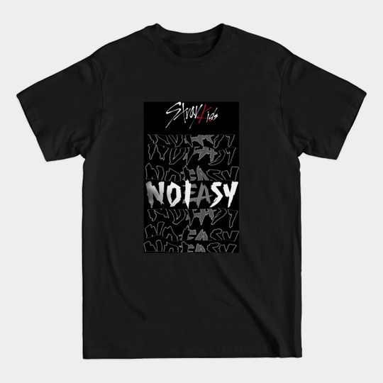 Discover Stray Kids NoEasy Special Typography Text design with Logo - Stray Kids - T-Shirt