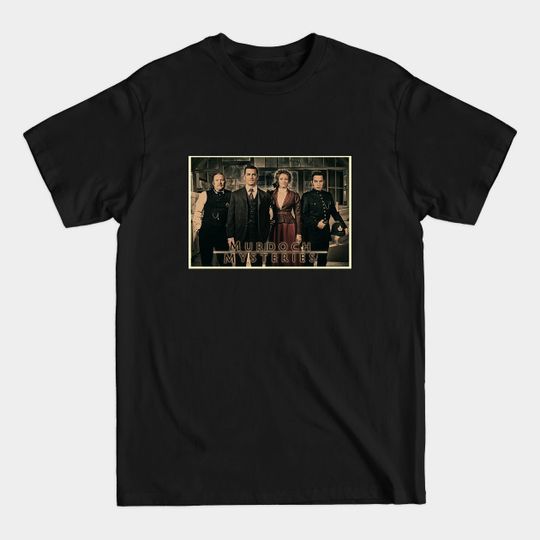 Discover Murdoch Mysteries Stylised Design - Murdoch Mysteries - T-Shirt