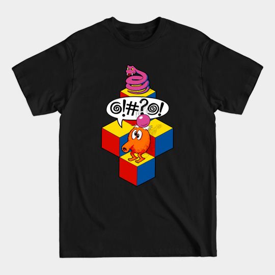 Discover Q Guy - Qbert - T-Shirt