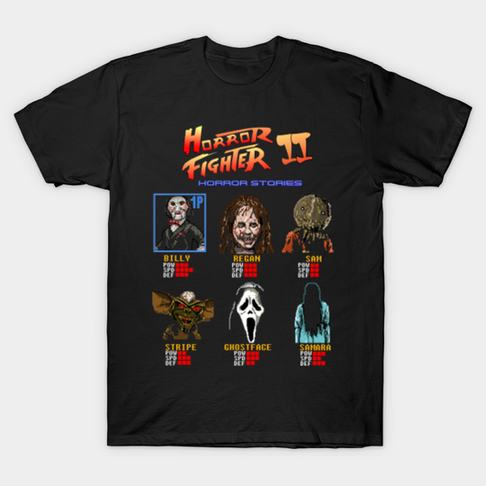 Discover Horror Fighter 2 - Horror - T-Shirt