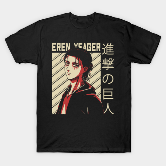 Discover Eren jaeger - Attack On Titan - T-Shirt