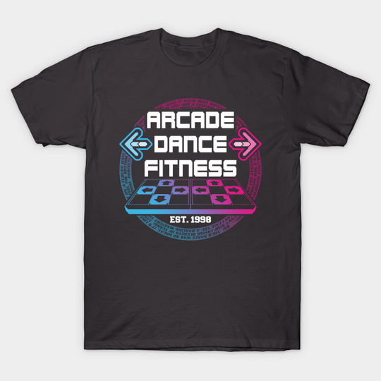 Discover Arcade Dance Fitness - Ddr - T-Shirt
