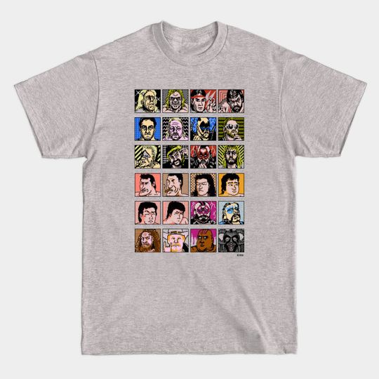 Discover Super Star Wrestling - Nes - T-Shirt