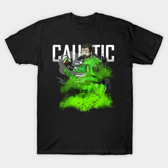 Discover Apex Legends - Caustic Middle T-Shirt - Apex Legends - T-Shirt