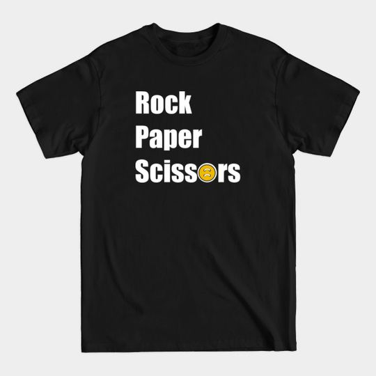 Discover Rock Paper Scissors- white - Rock Paper Scissor - T-Shirt