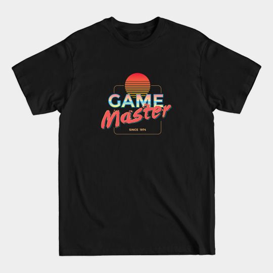 Discover Game Master Dungeon Master Neon T-Shirt
