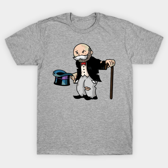 Discover The Homeless Monopoly Man - Monopoly - T-Shirt