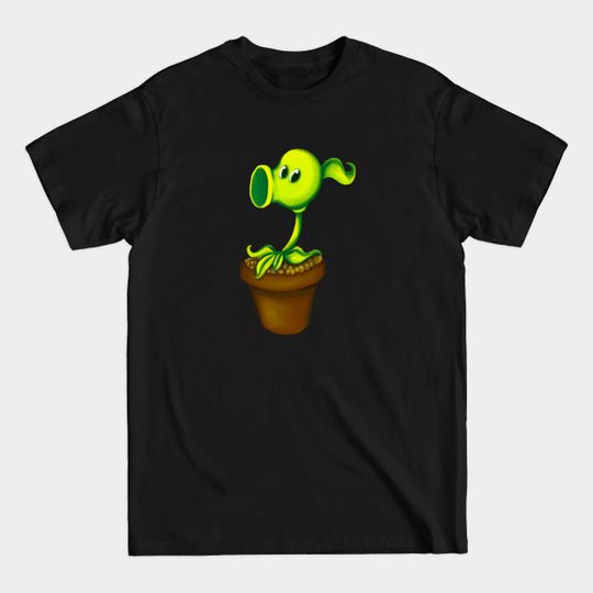 Discover plants vs zombies: peashooter - Peashooter - T-Shirt
