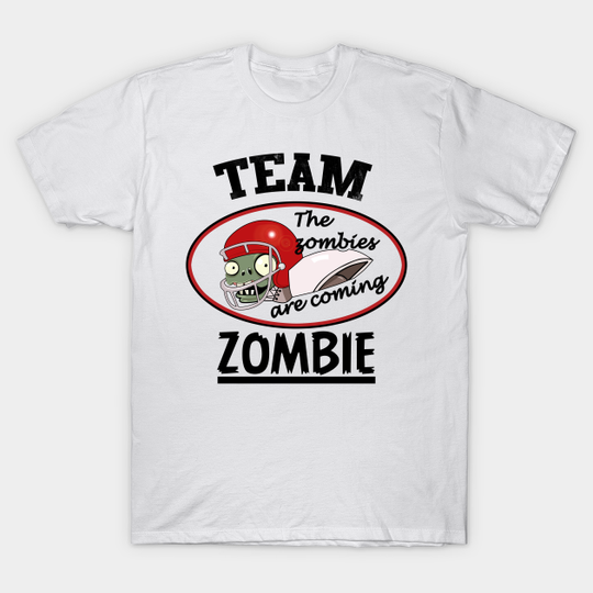 Discover Team Zombie - Plants Vs Zombies - T-Shirt