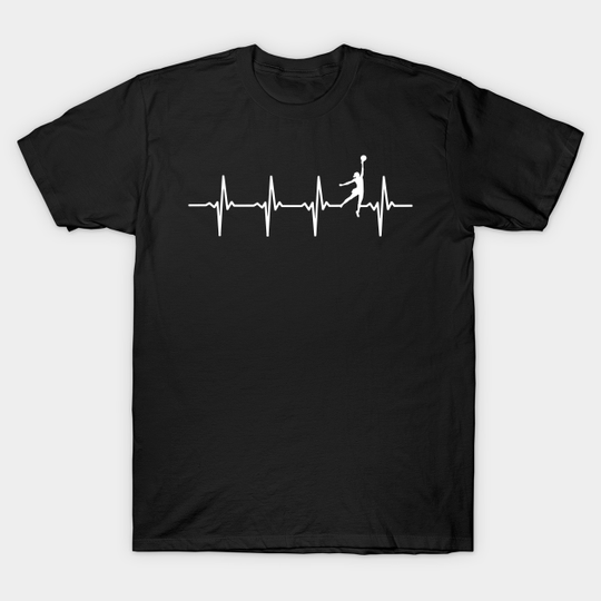 Discover Heartbeat Volleyball Gift for Players T-Shirt