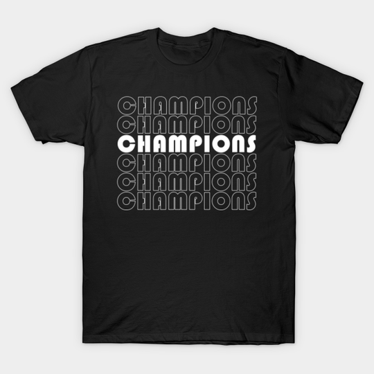 Discover Soccer Champions Matching Swag T-Shirt