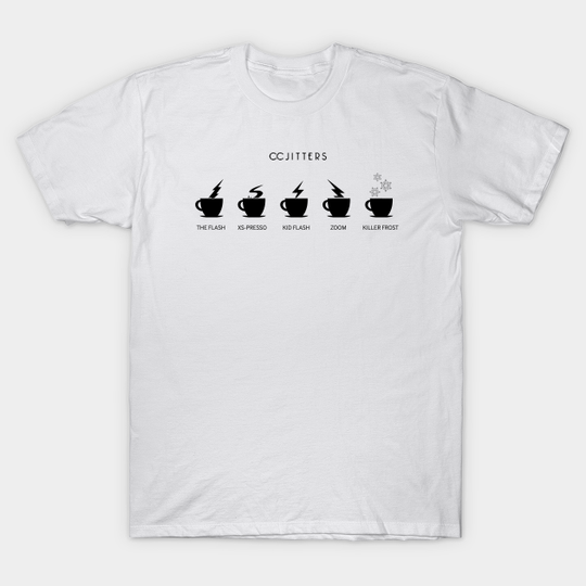 Discover Jitters Drinks - The Flash - T-Shirt