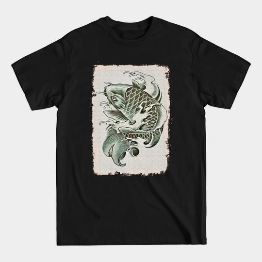 Discover Japanese Koi Carp (10) - Koi - T-Shirt