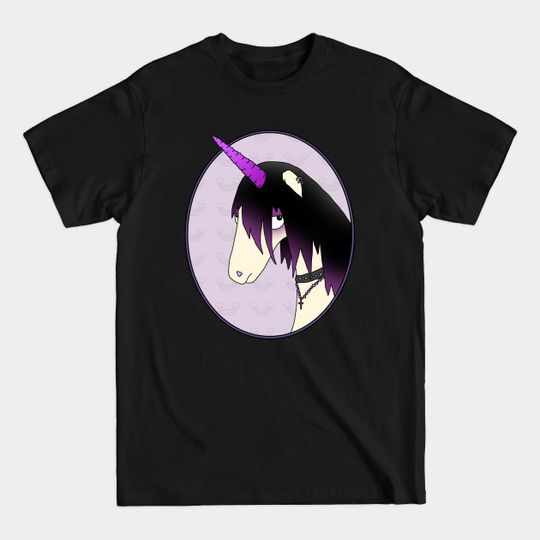 Discover Goth Unicorn - Sunshine and happiness is not my thing - Goth Unicorn - T-Shirt