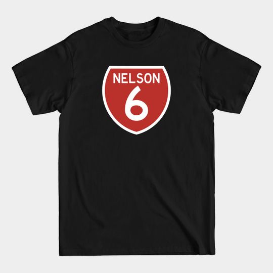 Discover State Highway 6 Nelson in red - Nelson - T-Shirt