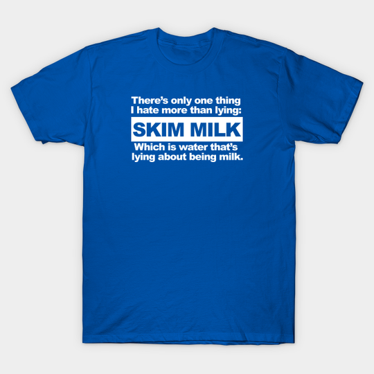 Discover Skim Milk - Ron Swanson - T-Shirt