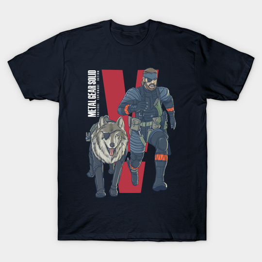 Discover Big Boss ft. DD (Dark) - Metal Gear Solid - T-Shirt