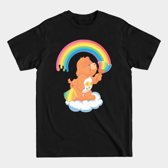 Discover Rainbow love bear - Teddy Bear - T-Shirt