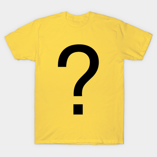 Discover Question Mark Statement Tee