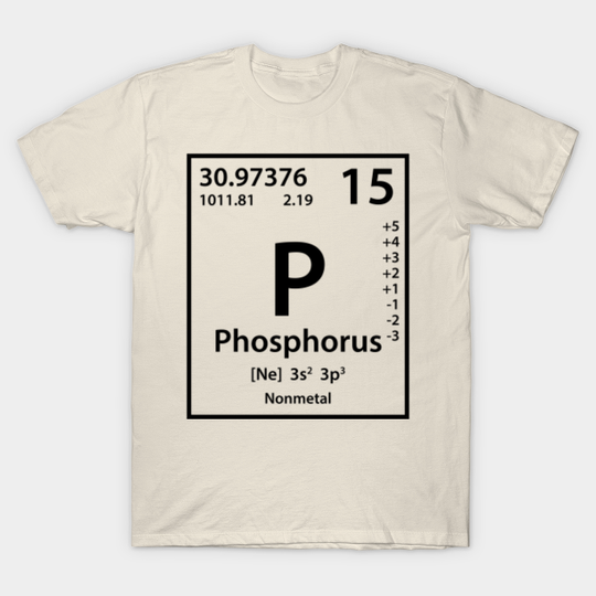 Discover Phosphorus Element (black) - Phosphorus Element - T-Shirt