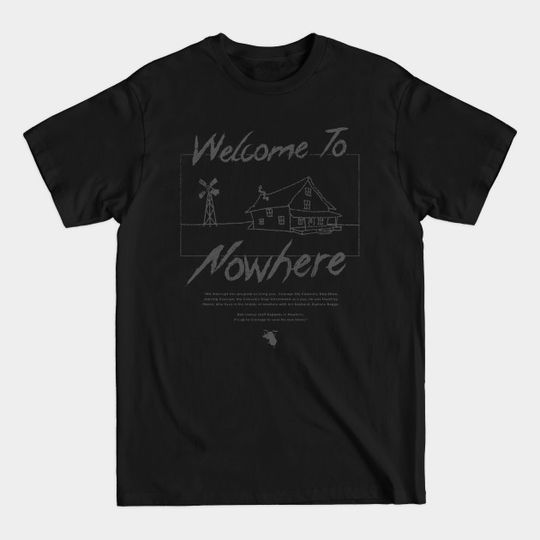 Discover Welcome To Nowhere - Courage The Cowardly Dog - T-Shirt