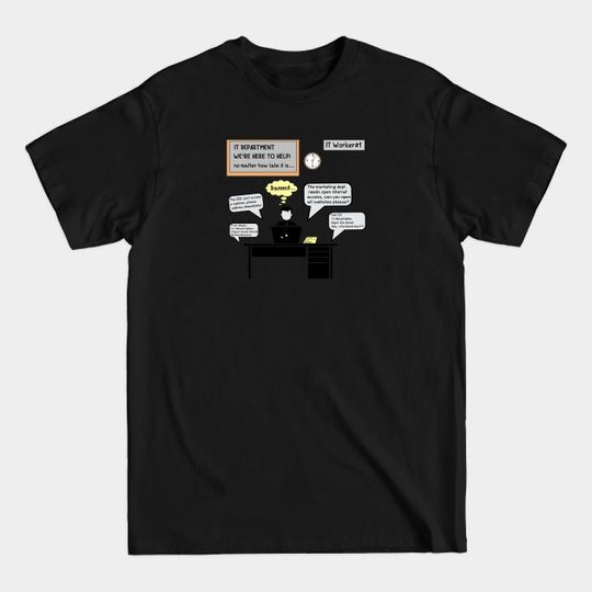 Discover IT Worker #1 - Information Technology - T-Shirt