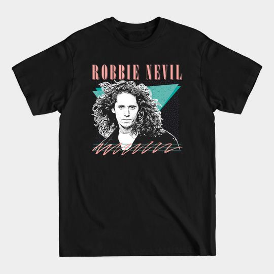 Discover Robbie Nevil / 80s Aesthetic Fan Art Design - Soft Rock Fan - T-Shirt