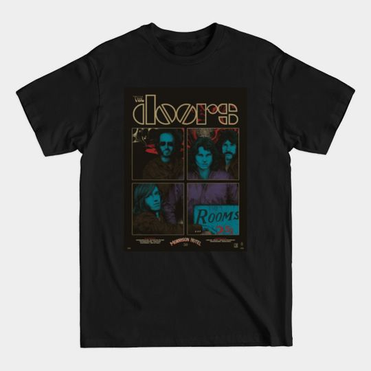 Discover Vintage doors - Rock Bands - T-Shirt
