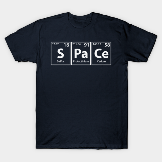 Discover Space Elements Spelling - Space - T-Shirt