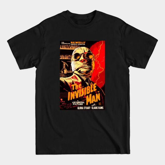 Discover The Invisible Man - 50s Horror - T-Shirt