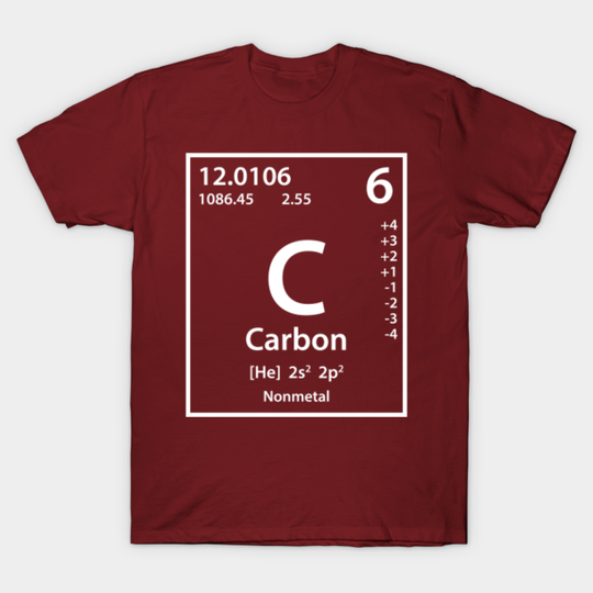 Discover Carbon Element (white) - Carbon Element - T-Shirt