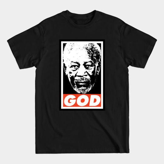 Discover Freeman God - Morgan Freeman - T-Shirt