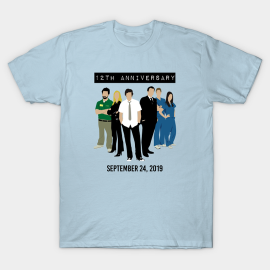 Discover Chuck - 12th Anniversary (Black Text) - Chuck - T-Shirt