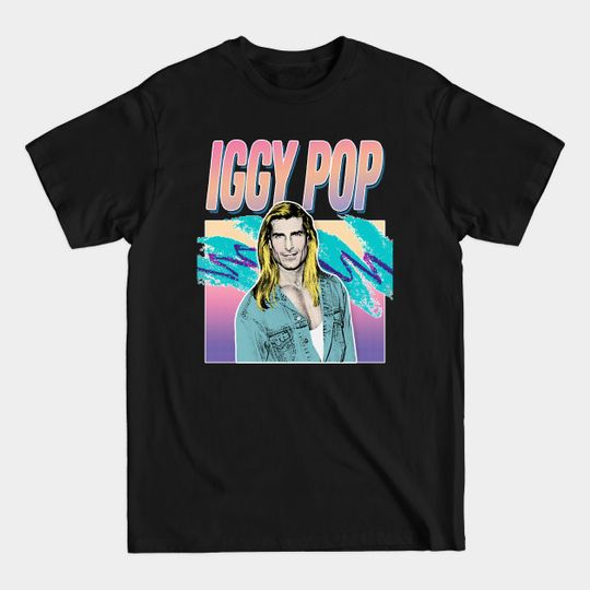 Discover Iggy Pop Humorous Aesthetic Parody Design - Iggy Pop - T-Shirt