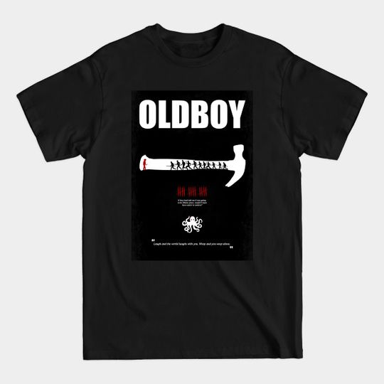 Discover Oldboy - Minimal Film Movie Poster Alternative - Oldboy - T-Shirt