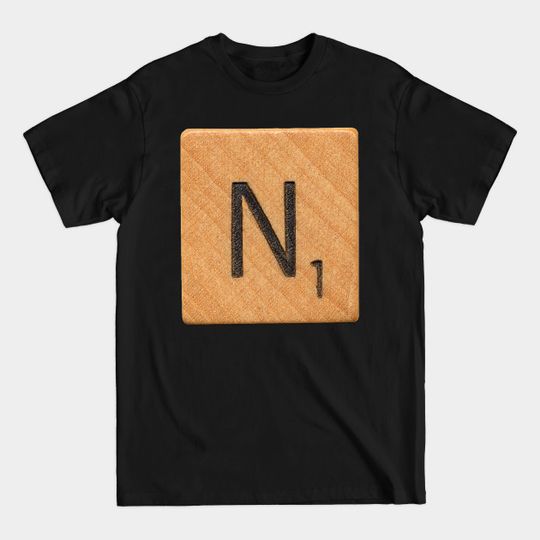 Discover Scrabble Tile 'N' - Scrabble - T-Shirt