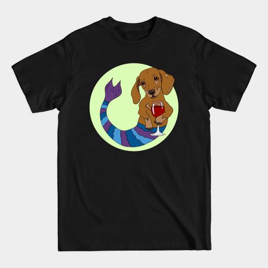Discover Carson the Doxie Mermutt - Mermutts - T-Shirt