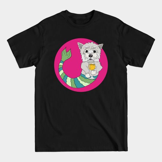 Discover Abby the Westie Mermutt - Mermutts - T-Shirt
