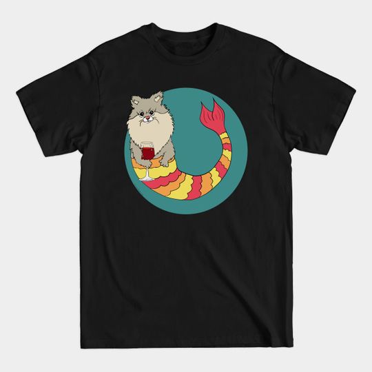 Discover Pixie the Pomeranian Mermutt - Mermutts - T-Shirt