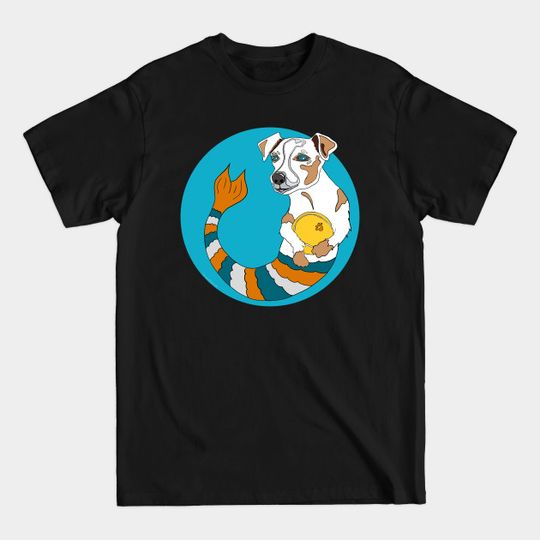 Discover Mazie the Jack Russell Mermutt - Tennis Ball - T-Shirt