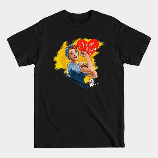 Discover Lucy the Riveter - I Love Lucy - T-Shirt