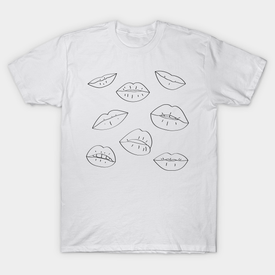 Discover doodle lips - Lips - T-Shirt