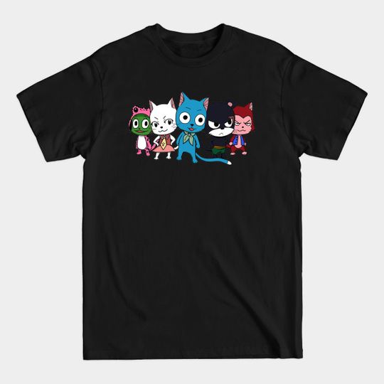 Discover Fairy Tail Cats - Fairy Tail - T-Shirt